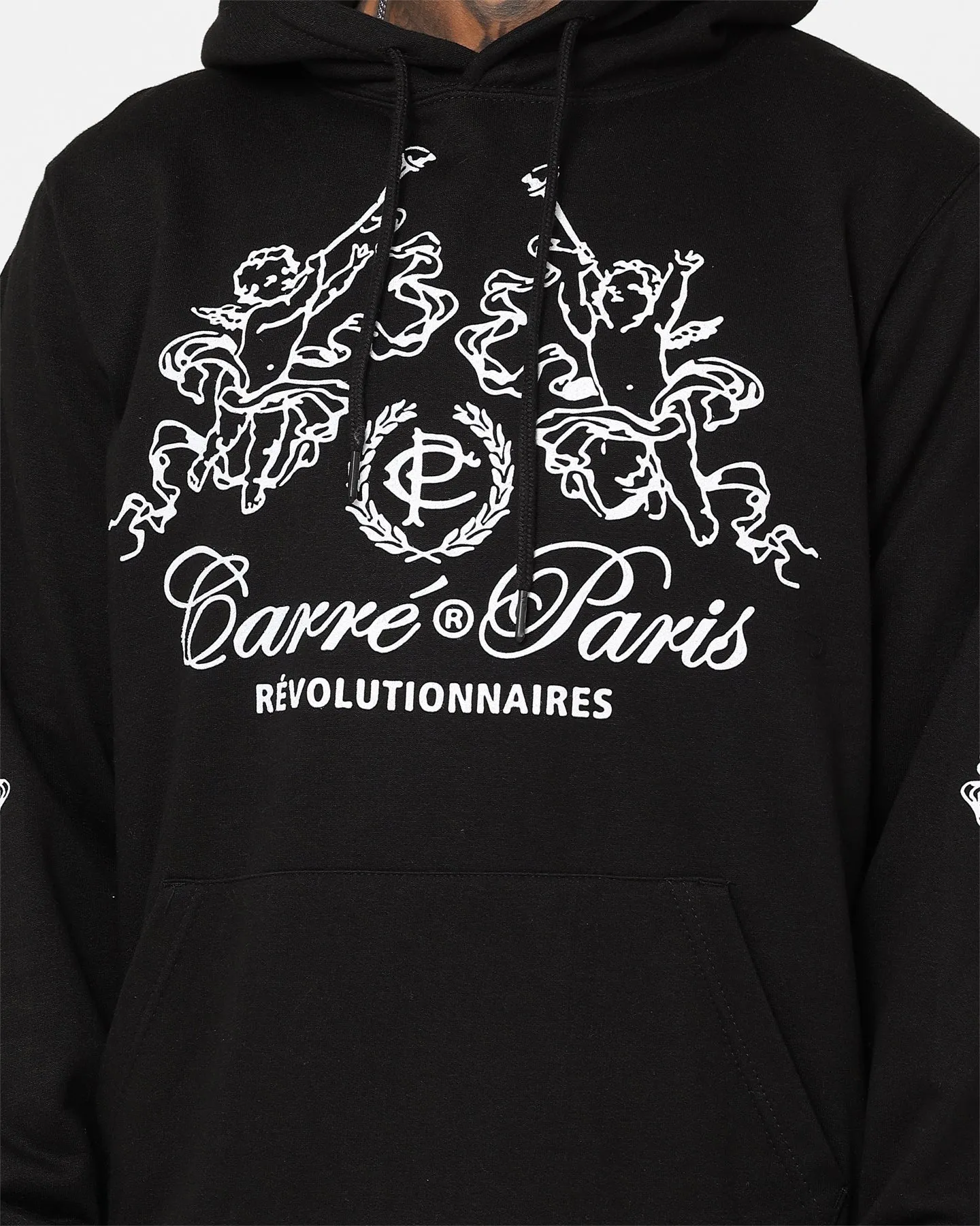 Carre Cupid Hoodie Black color fast Praise