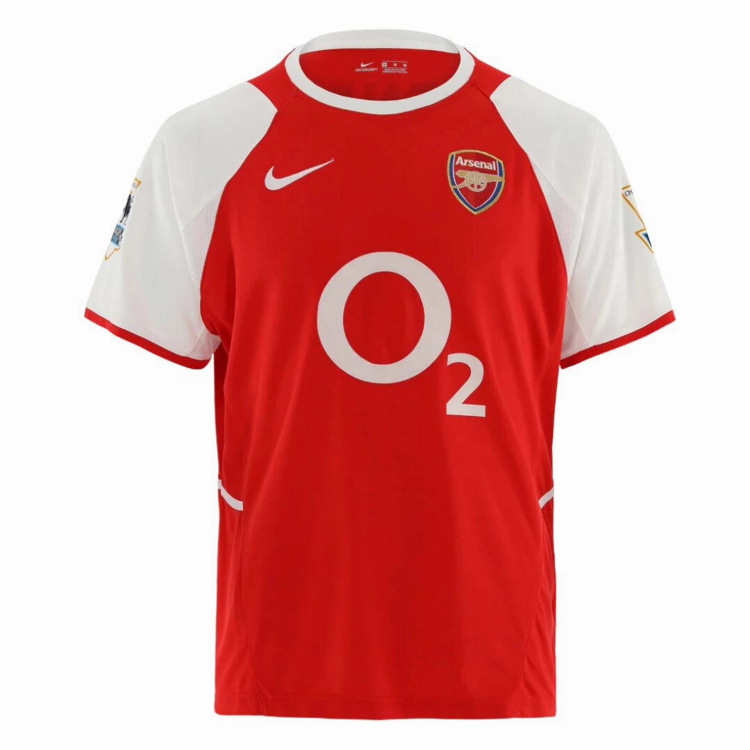 2002/03 Arsenal Home Jersey Active Design