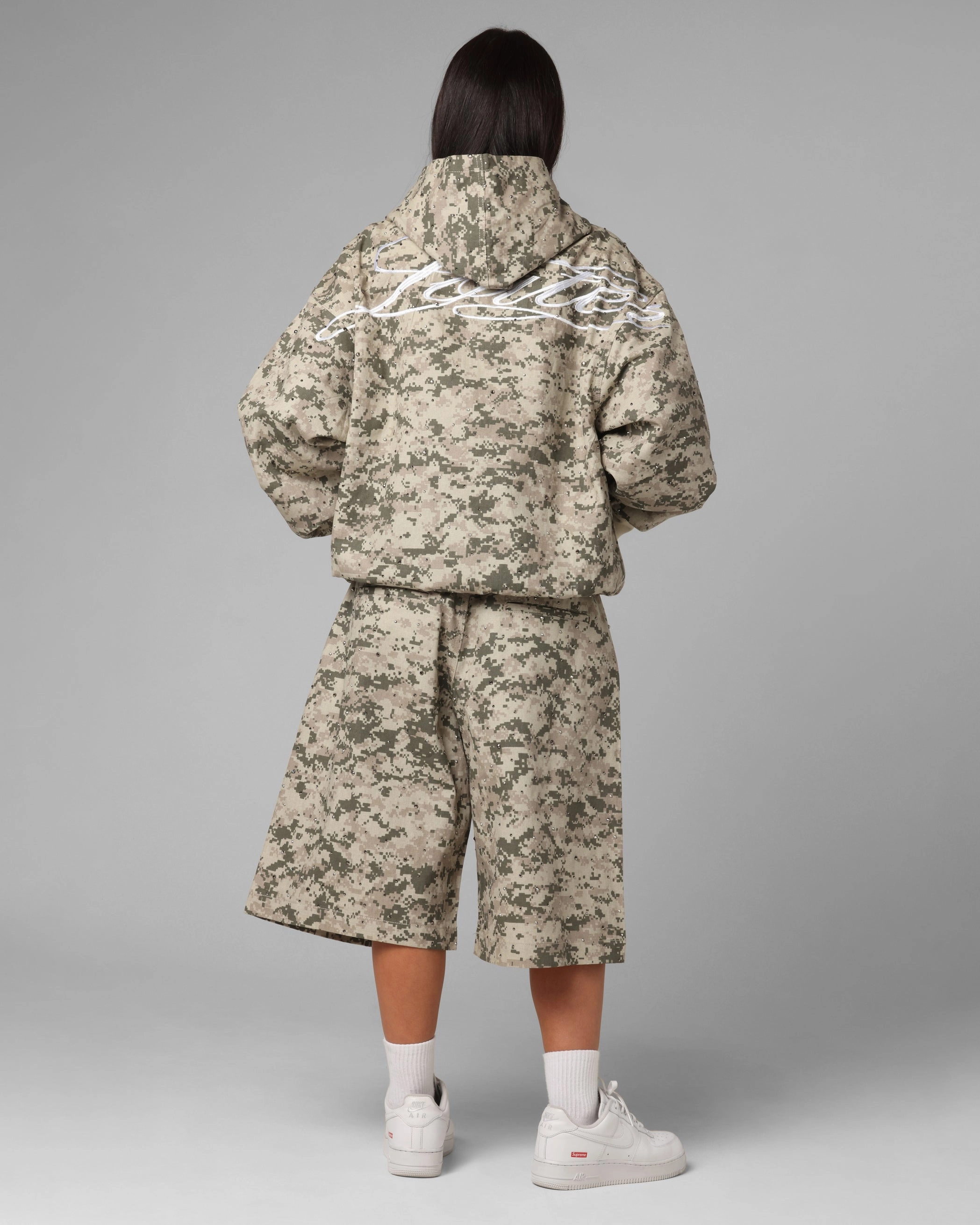 Loiter Hail Storm Premium Hoodie Digi Camo Ethical Make skating clothes