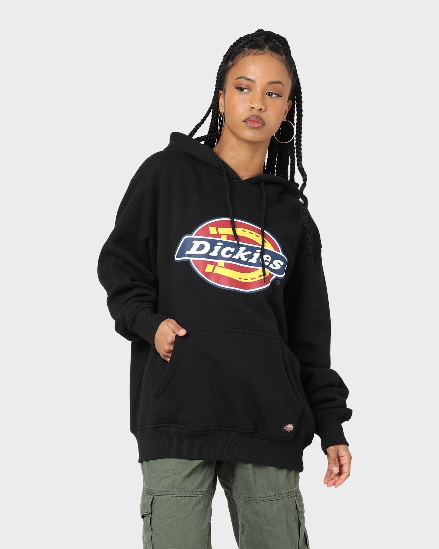 Generation suitable for advertising campaigns Dickies H.S Classic Pop Over Hoodie Black