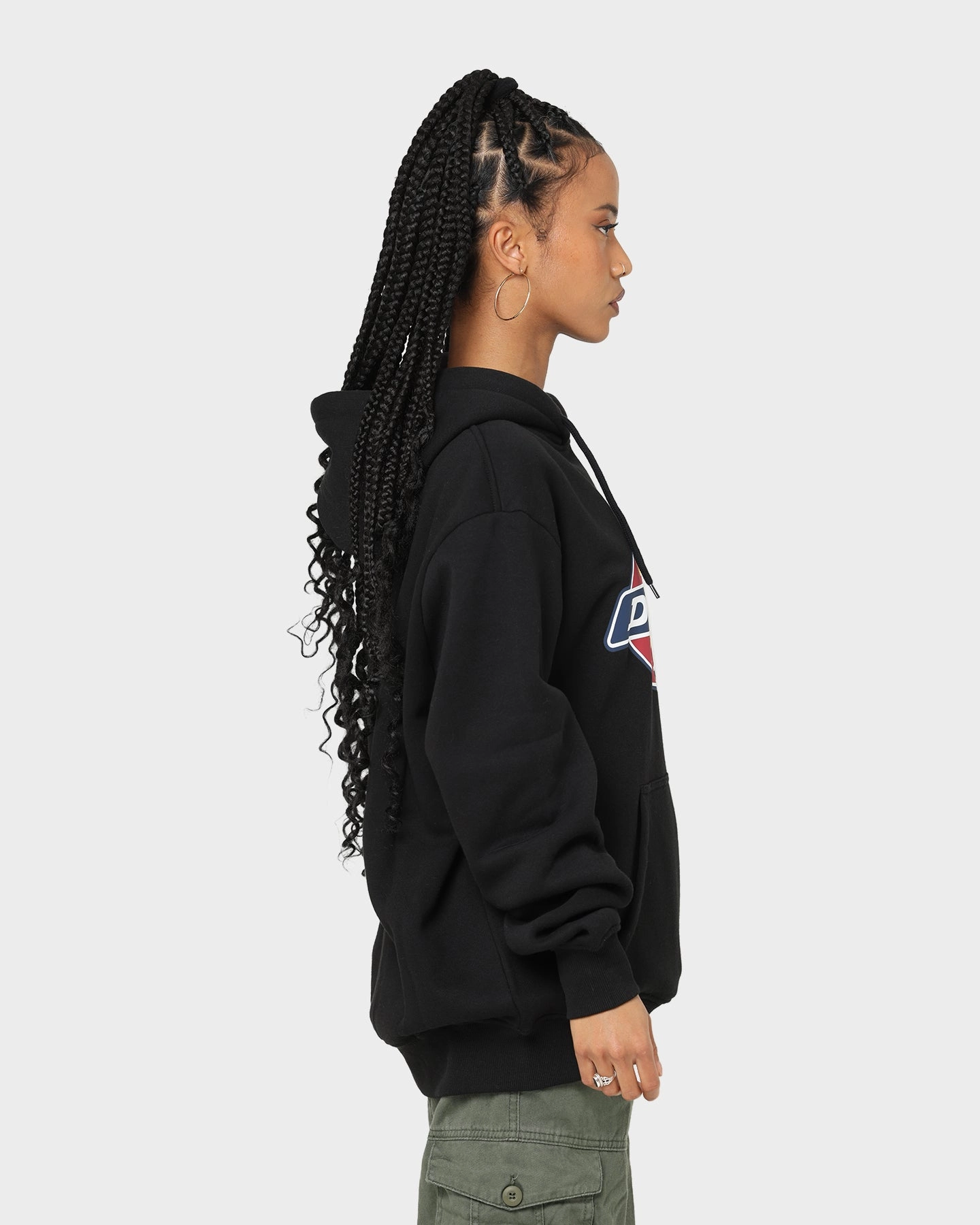 Dickies H.S Classic Pop Over Hoodie Black coordinating piece