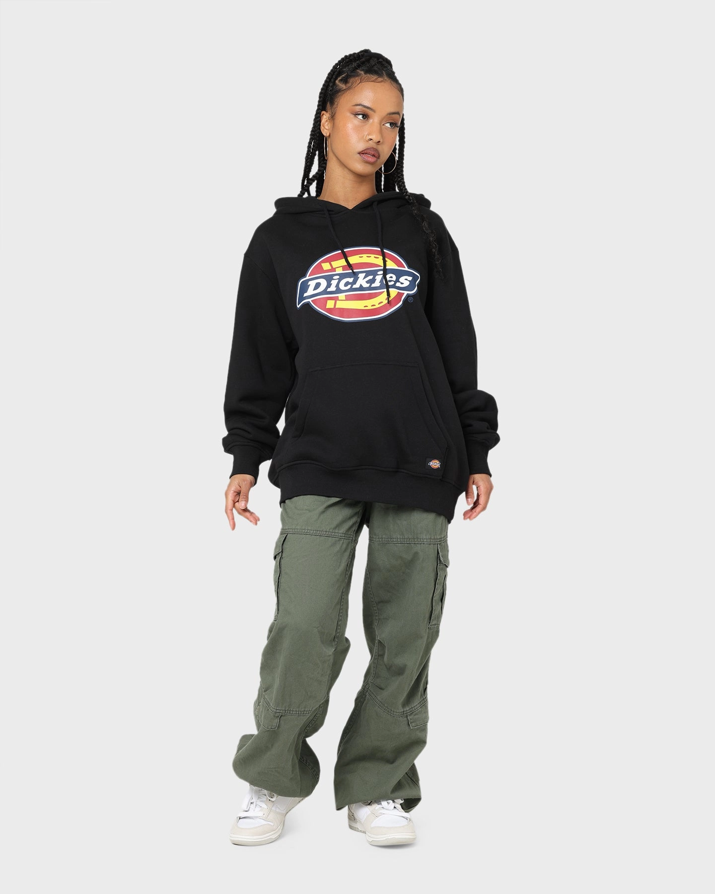 Dickies H.S Classic Pop Over Hoodie Black Triumph Lip-gloss