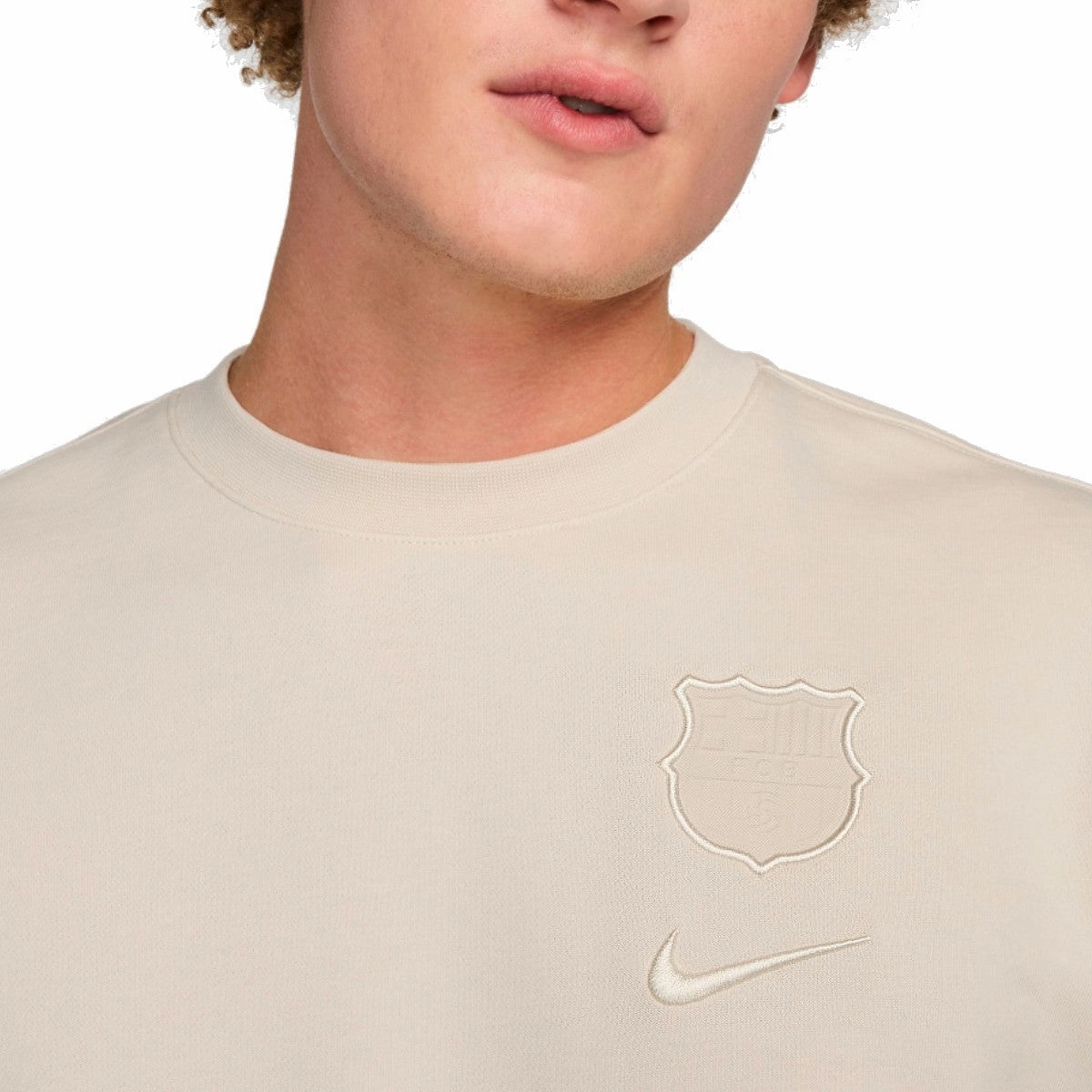 Signature FC Barcelona Casual Crew fleece presentation tracksuit 2024/25 - Nike