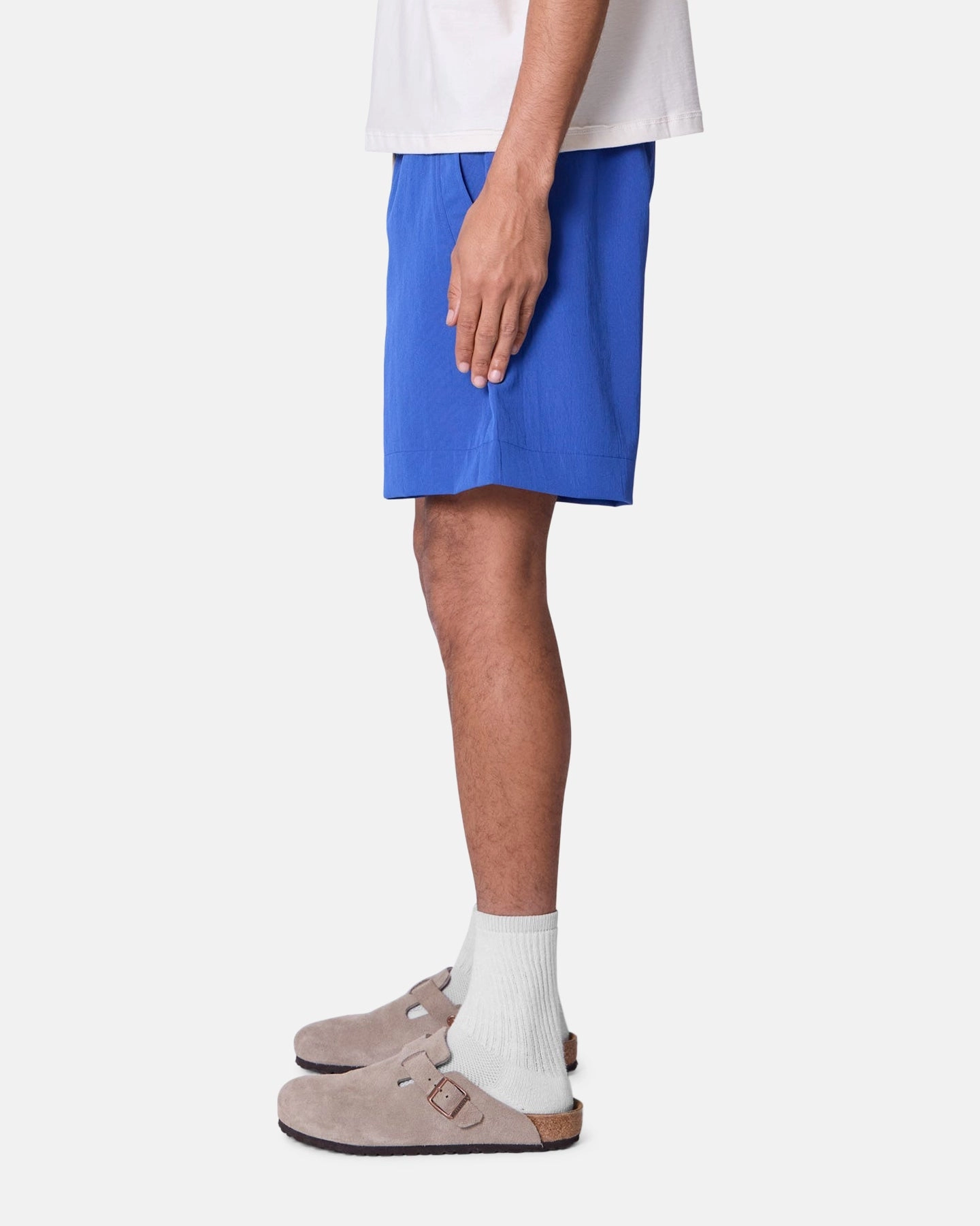 Biodegradable Material Option MNML Weimar Shorts Blue