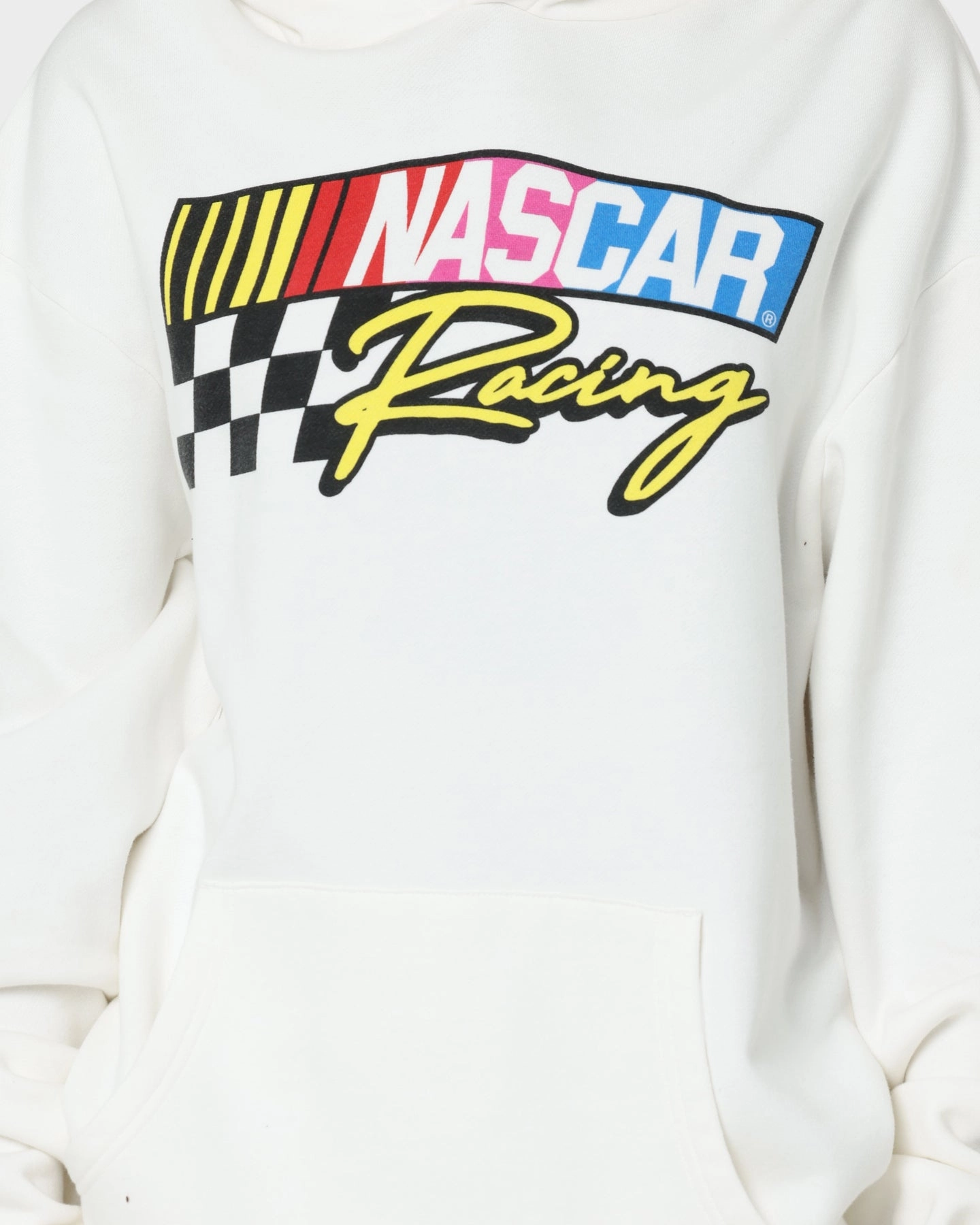 Classic Jacket NASCAR NASCAR Racing Hoodie Vintage White