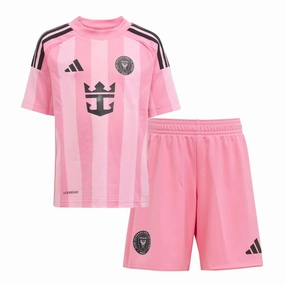 Inter Miami CF 2025 Home Jersey Kids Messi 10 Temperature Regulating Technology Four Way Stretch Fabric