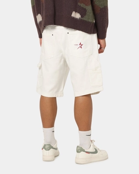 Quick Adjust Toggles Carre Carpenter Jorts Off White
