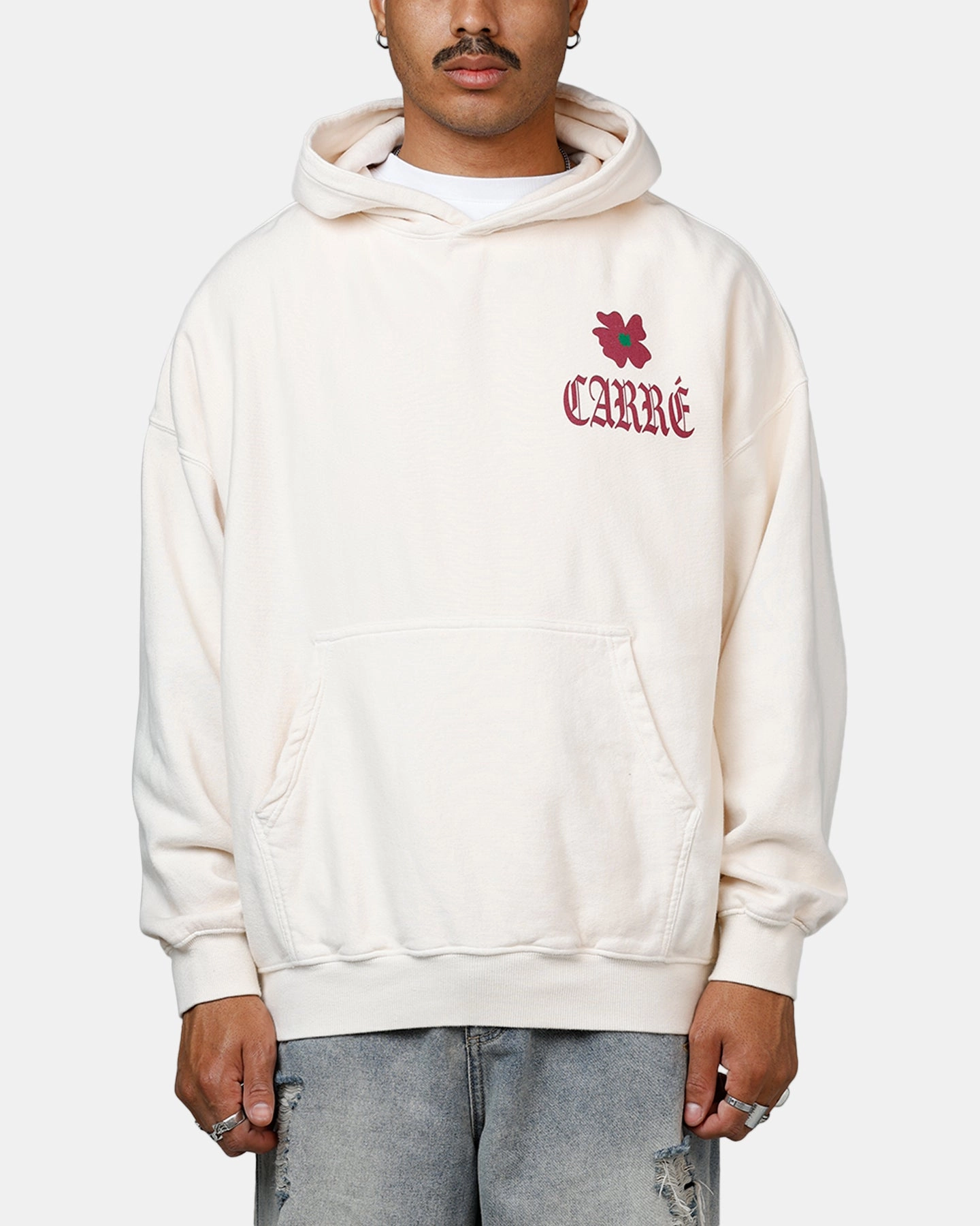 Carre Eternal Garden Premium Hoodie Off White Hazard