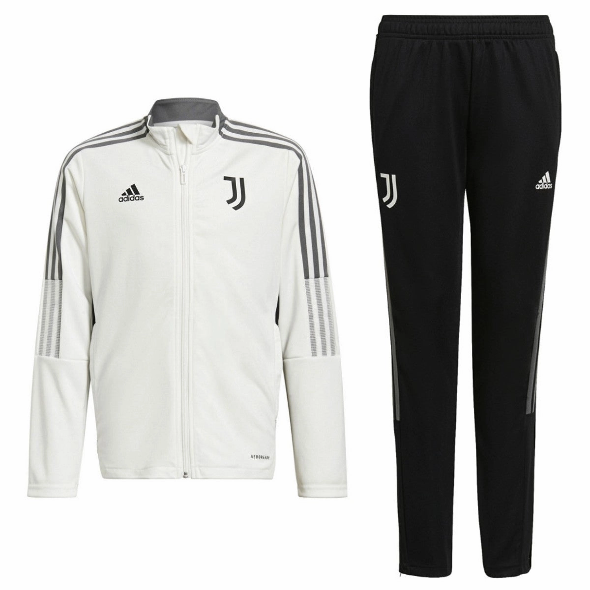 glass patch venue Kids - Juventus training presentation tracksuit 2021/22 - Adidas