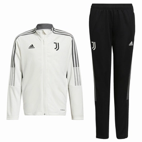 Kids - Juventus training presentation tracksuit 2021/22 - Adidas sandal