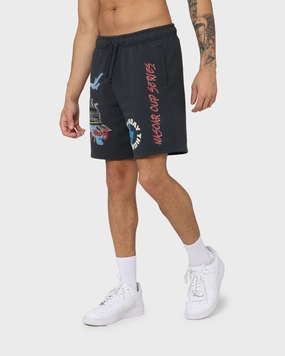 prom night Adaptive Temperature Control NASCAR Lightning Cup Series Fleece Shorts Washed Black