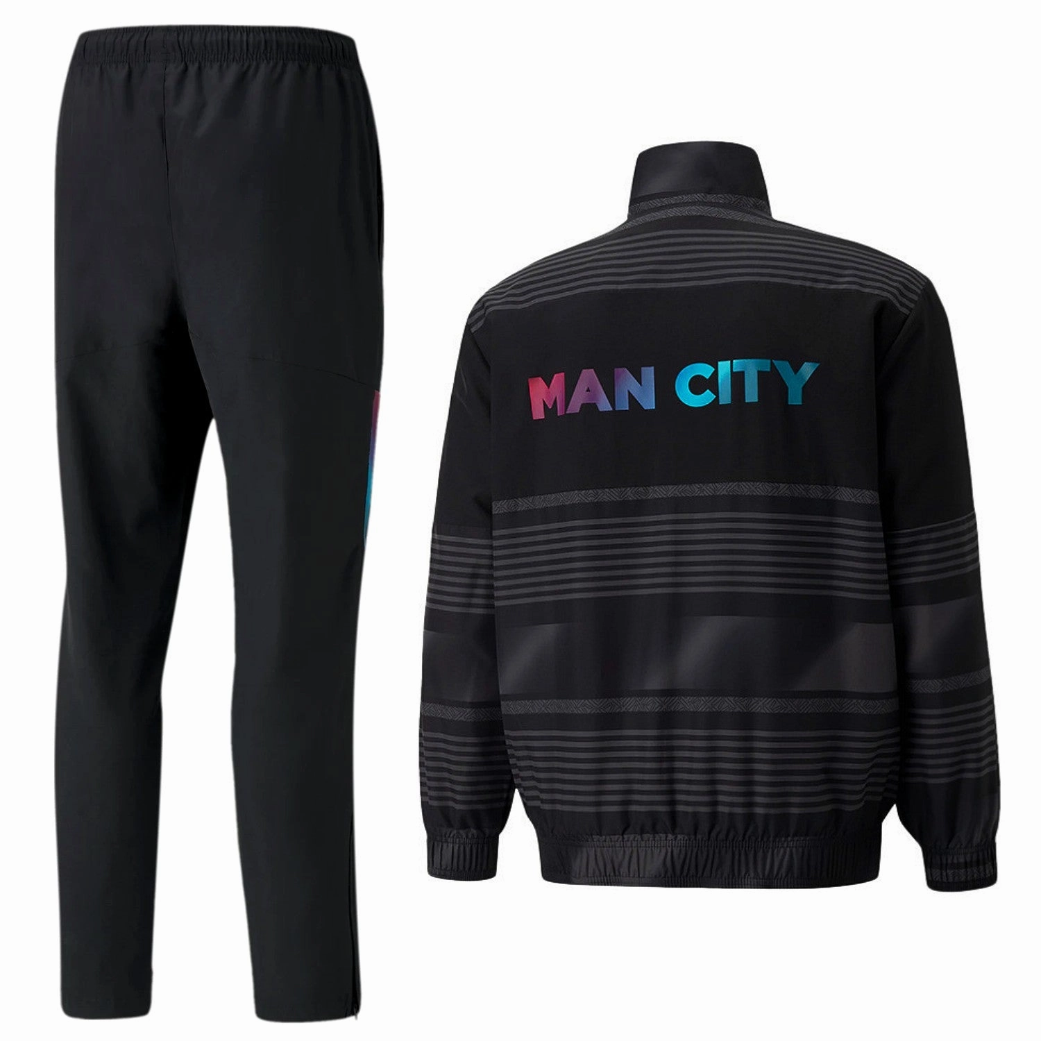 Manchester City pre-match woven presentation tracksuit 2022 - Puma Wrinkle-Resistant Return