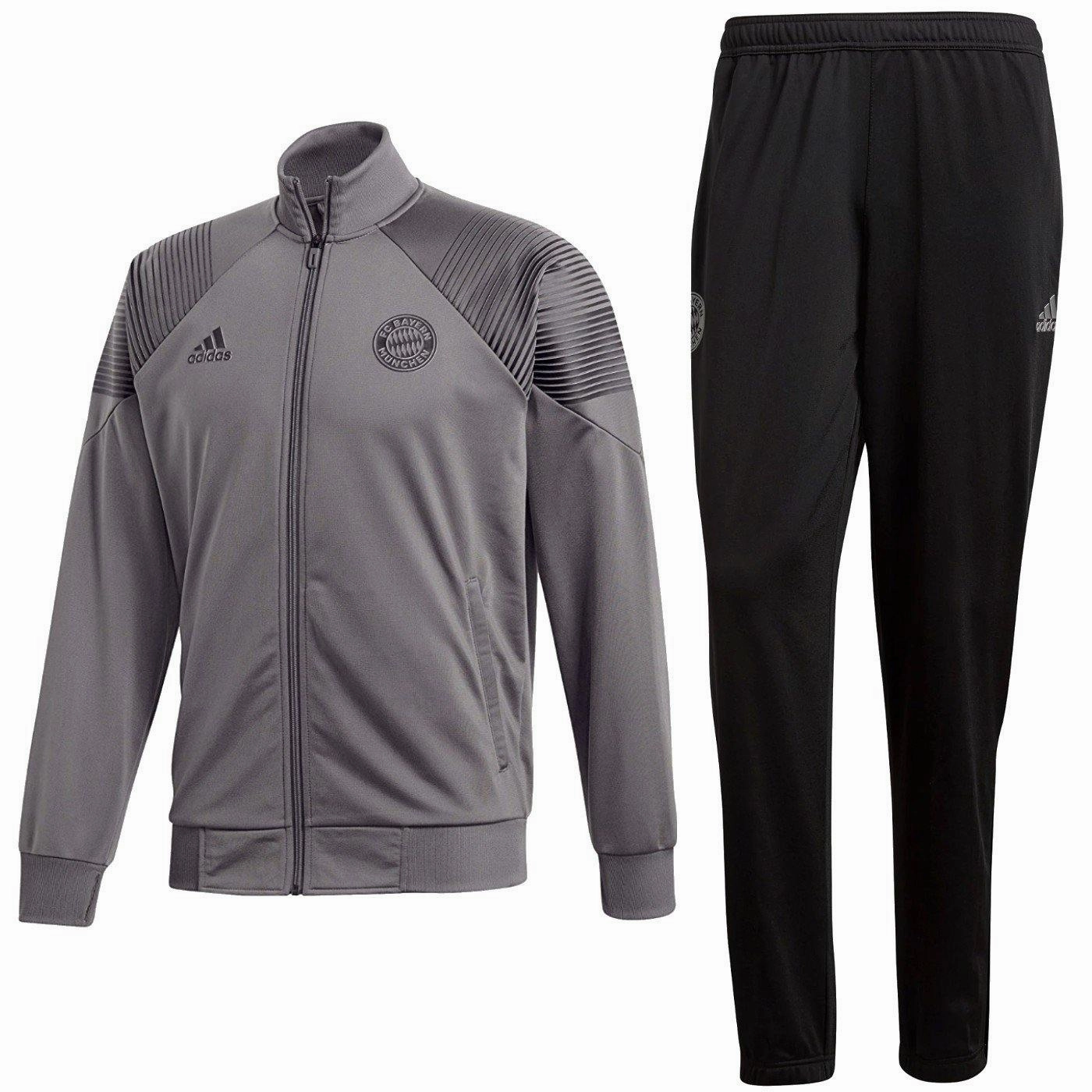 Bayern Munich Icon presentation Soccer tracksuit 2018/19 - Adidas MoistureWicking