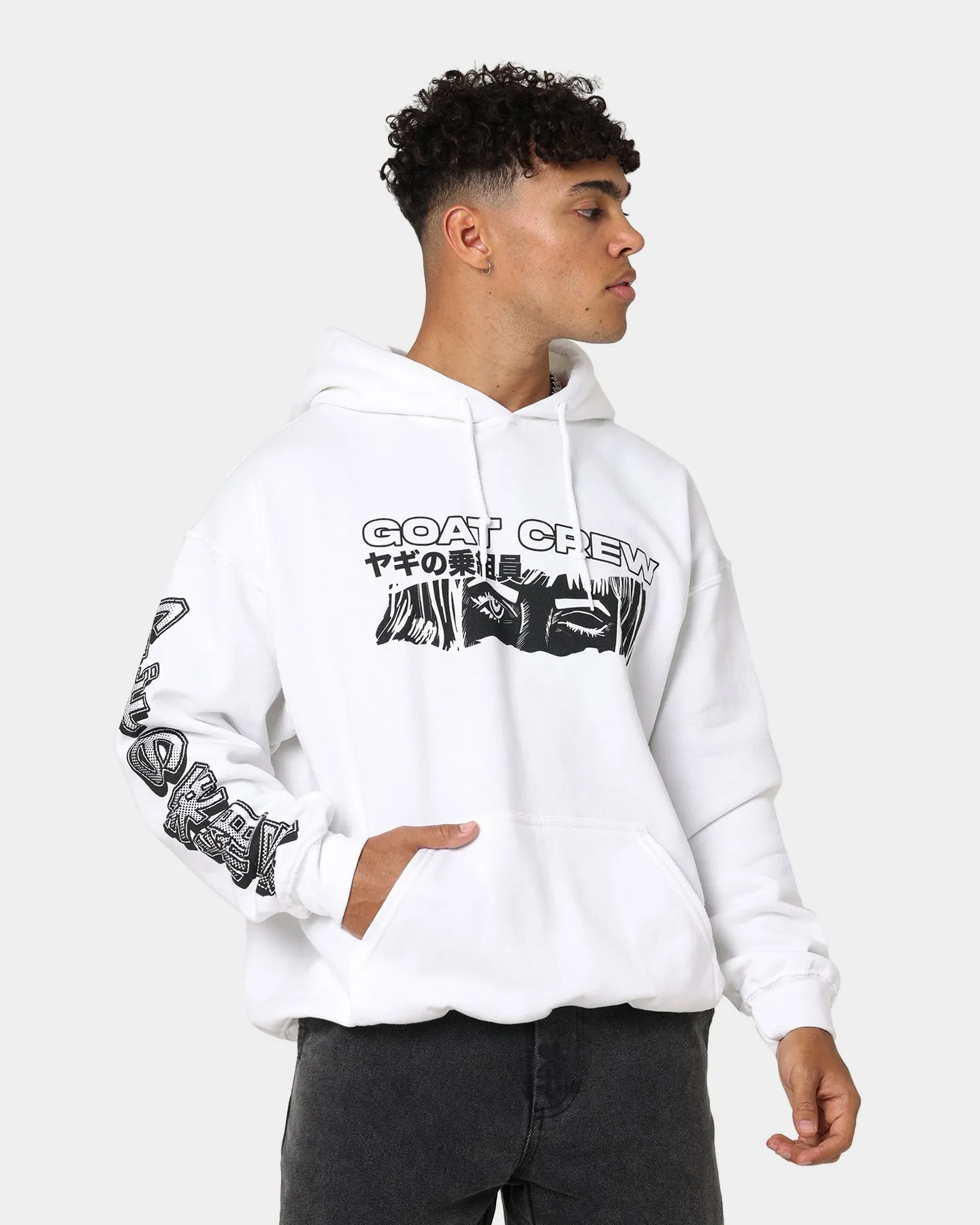 Goat Crew Niseko Hoodie White Poise