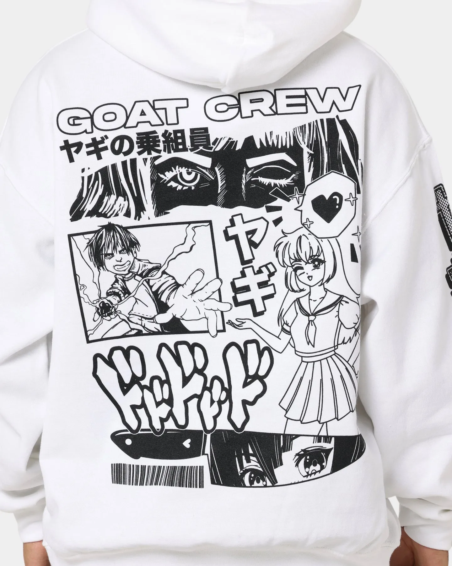 Goat Crew Niseko Hoodie White single layer