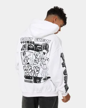 Thermoregulating Insulation Goat Crew Niseko Hoodie White