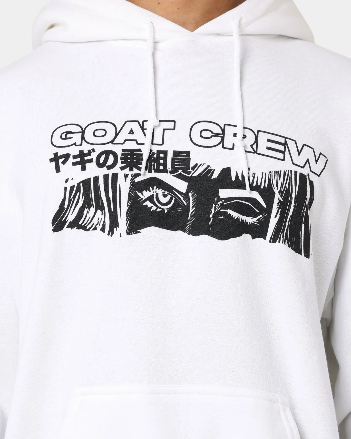 Goat Crew Niseko Hoodie White All Weather Versatility