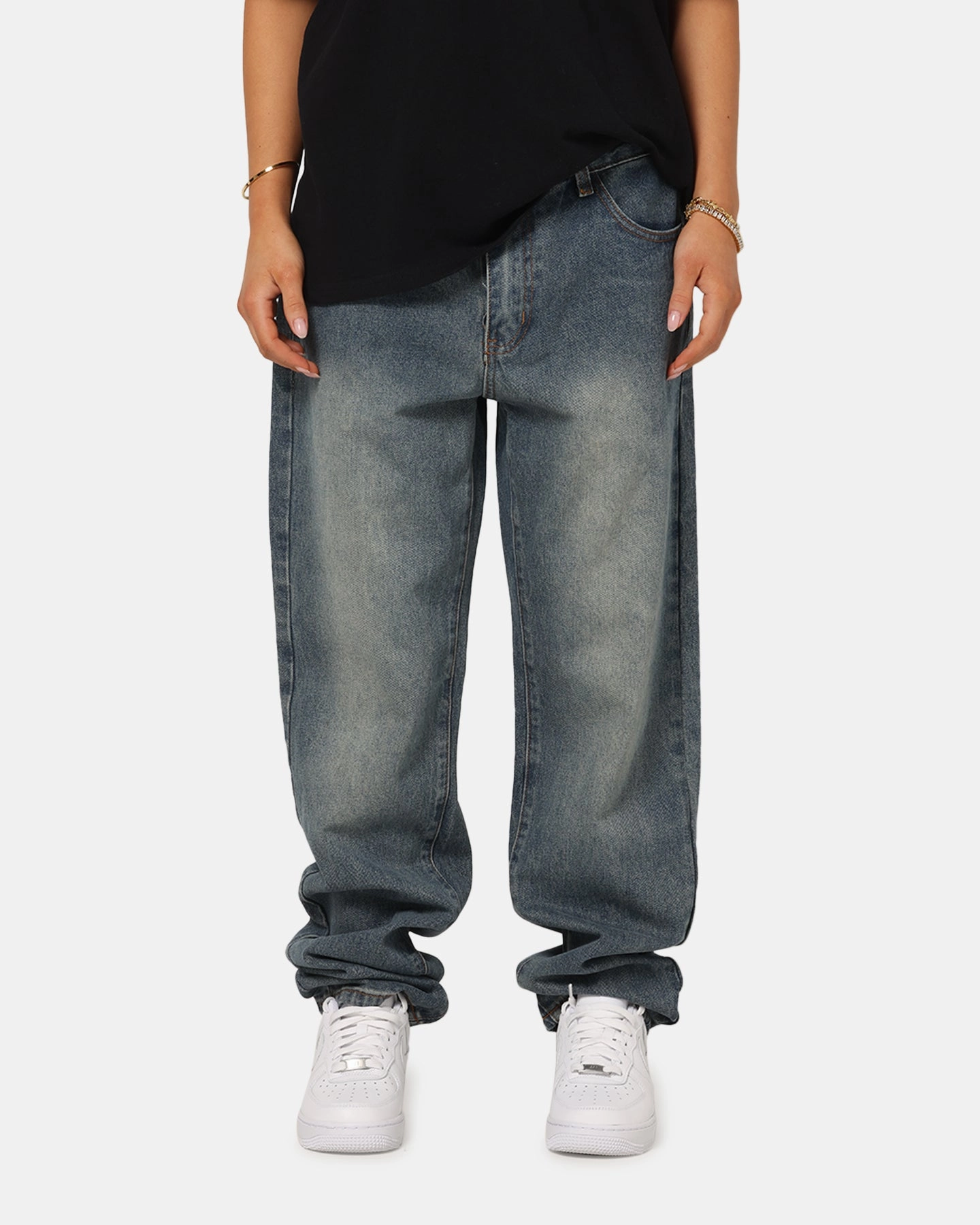 Saint Morta Psykhe Jeans Dirty Denim Move With Ease