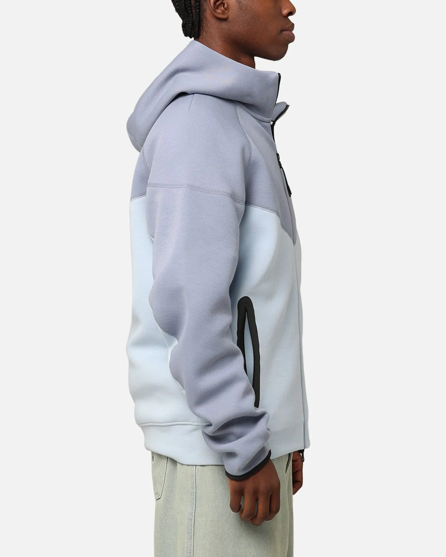 Nike Sportswear Tech Fleece Windrunner Full-Zip Hoodie Jacket Light Armoury Blue rehearsal