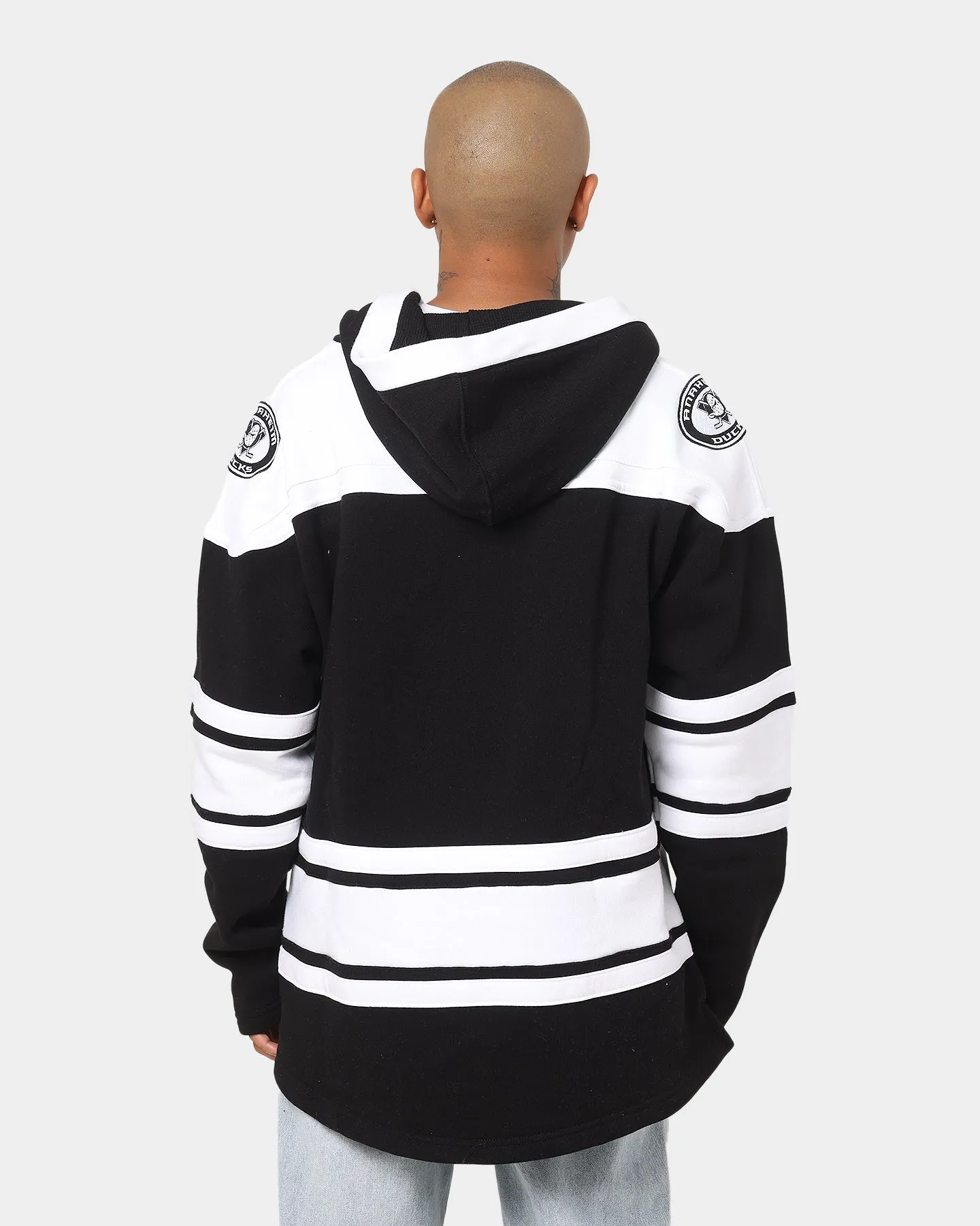 47 Brand Anaheim Ducks NHL Superior '47 Lacer Hoodie Jet Black FleeceBacking