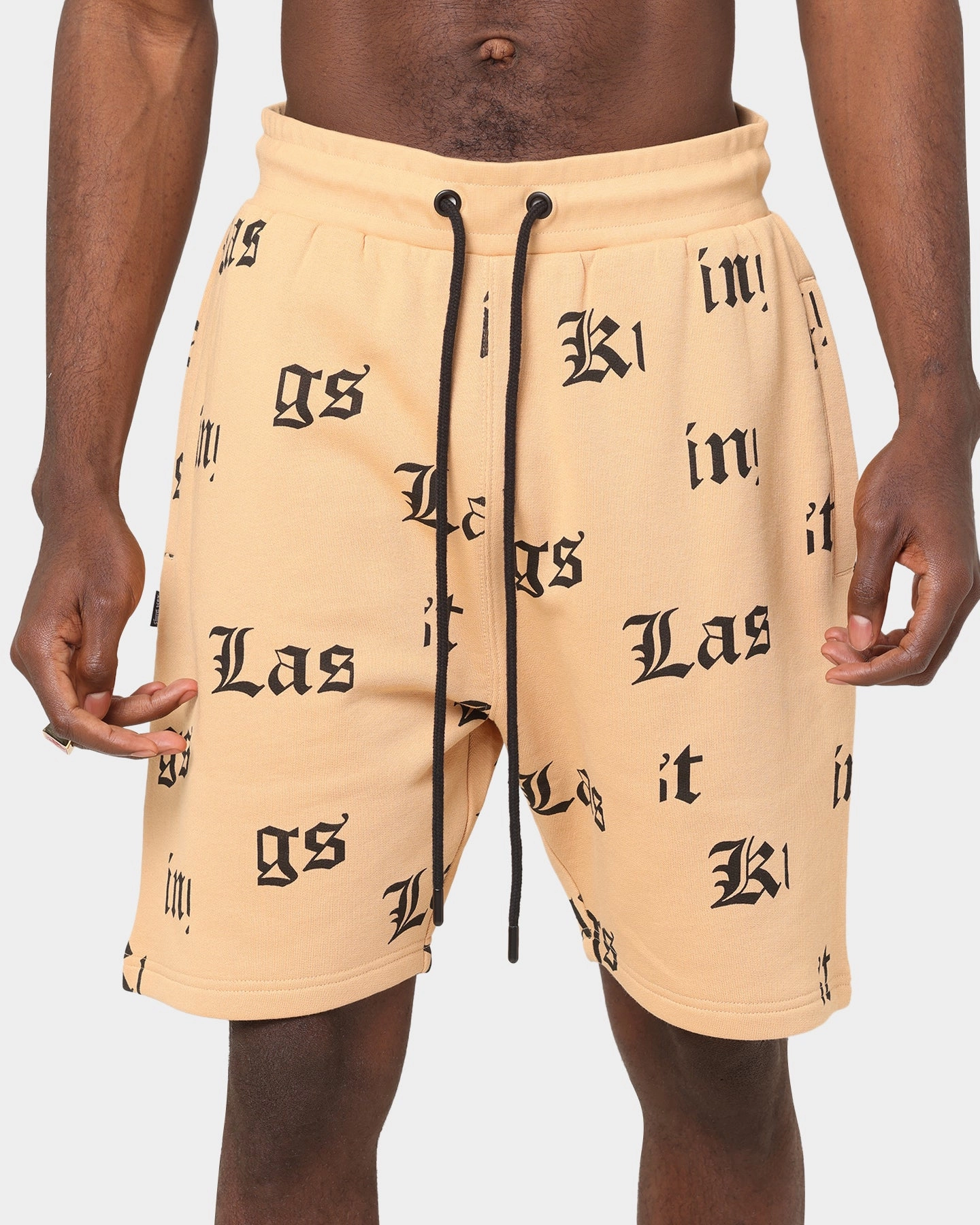 Classic Fit runners Last Kings Fragment Sweat Shorts Sand