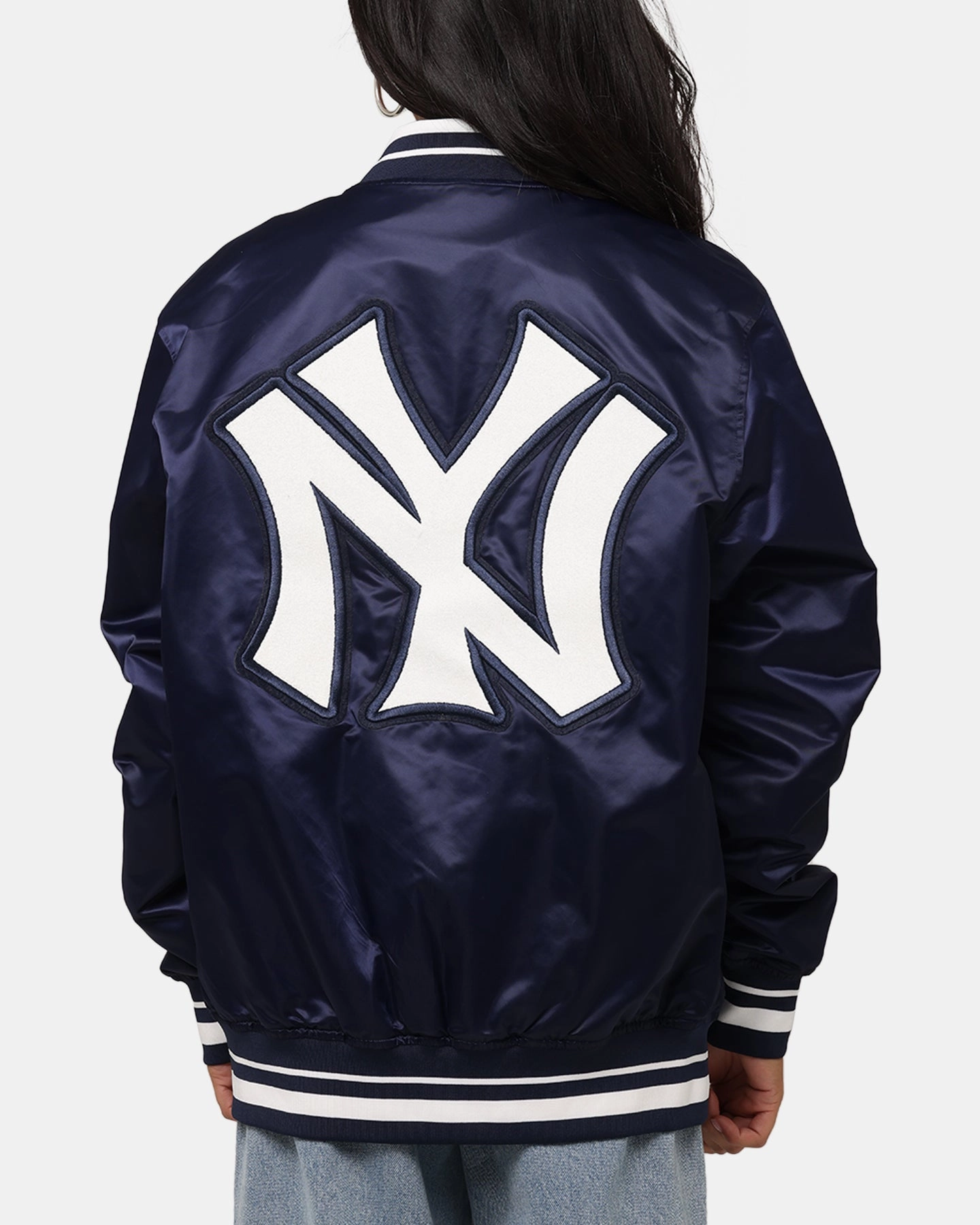 Headband Pro Standard New York Yankees Classic Satin Jacket Midnight Navy