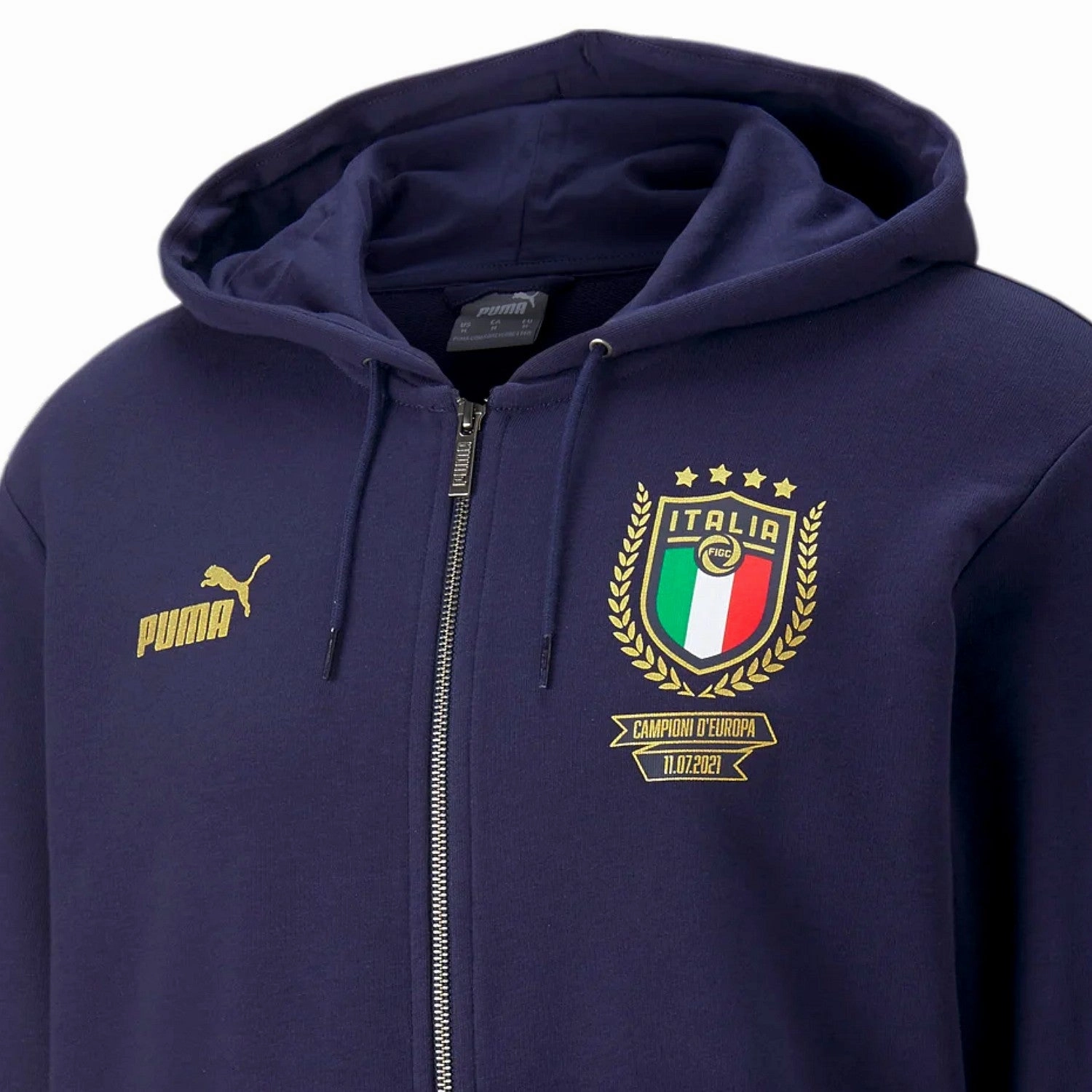 Italy Euro Winner cotton presentation tracksuit 2021/22 navy - Puma pilates studio