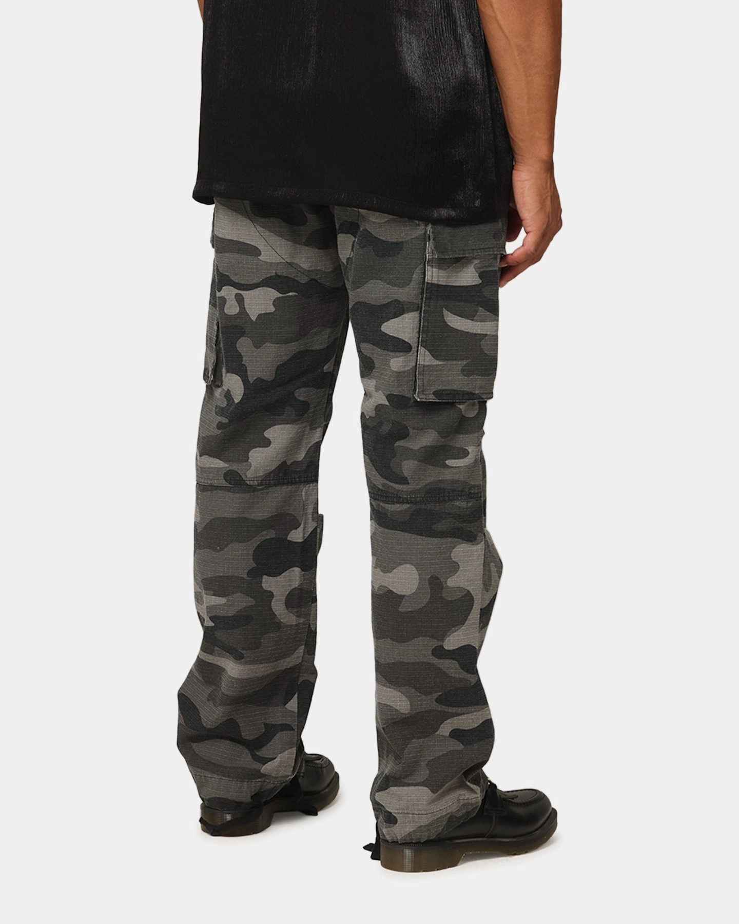 XXIII Torrent Cargo Pant Washed Black Camo Perfect Shape
