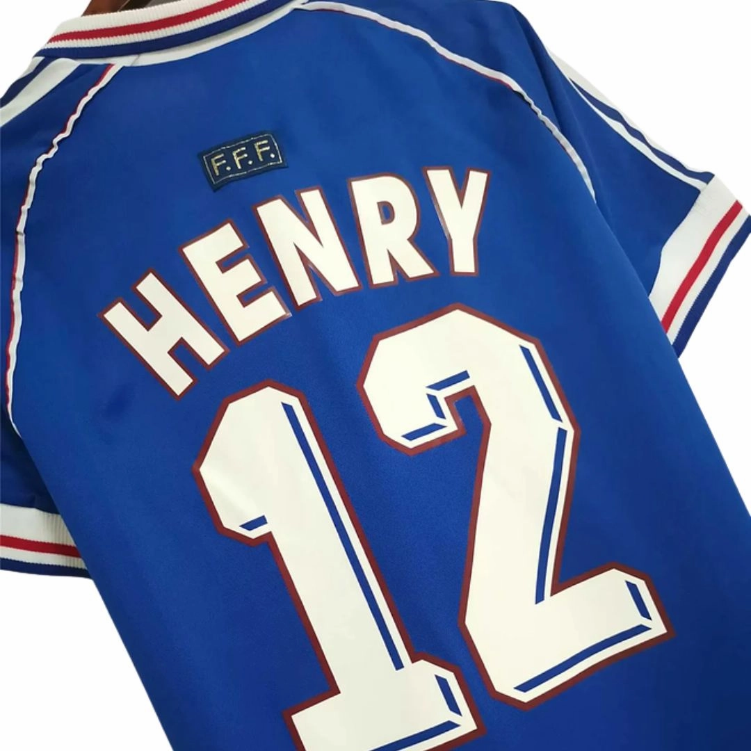 Raglan Sleeve Training Ready Wear France 1998 World Cup Jersey Henry