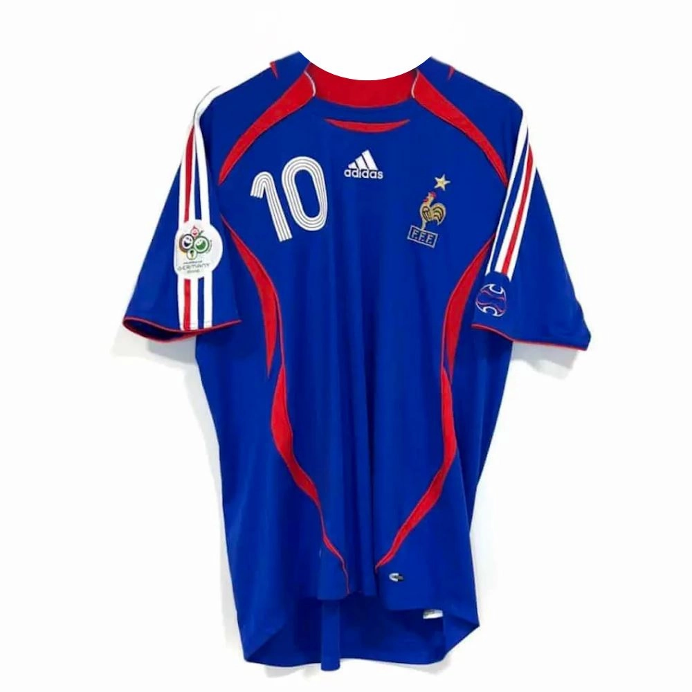 Maximum Flex Adaptable Fit France 2006 Home Jersey World Cup