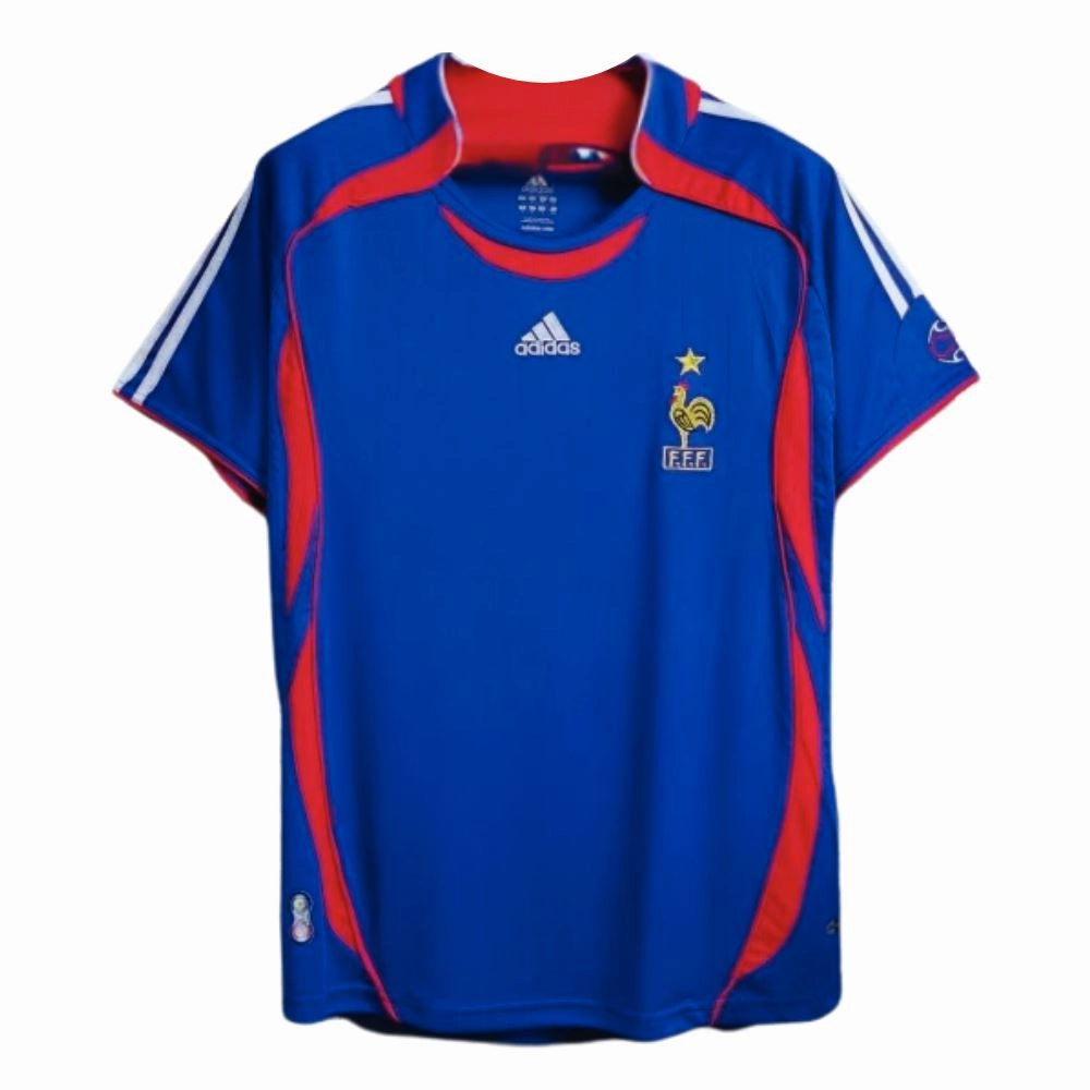 France 2006 Home Jersey World Cup Non Restrictive Movement
