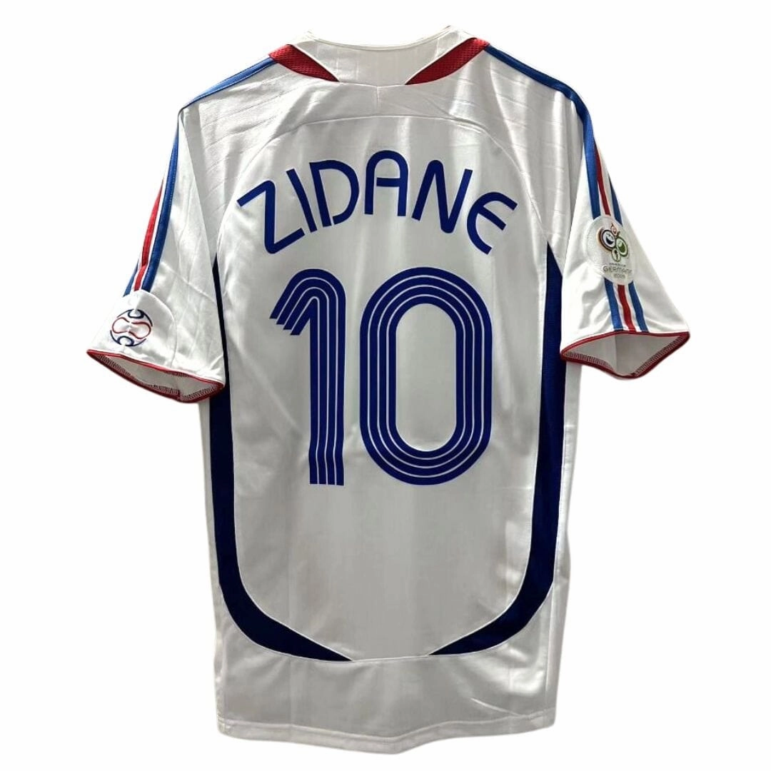 France 2006 Zidane Jersey Enhanced Durability Reinforcement Eco Friendly Recycled Polyester