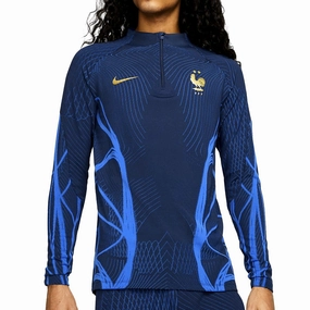 DualLayerInsulation OdorResistant Fabric France soccer Elite players technical training top 2022/23 - Nike