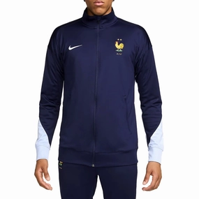 bleach France training presentation Soccer tracksuit 2024/25 navy - Nike