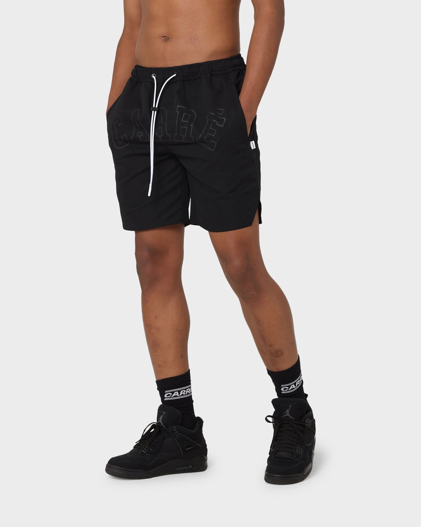Carr?? Arc La Plage Shorts Black/Black beach shorts