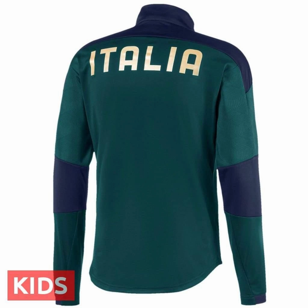 UVProtectionFabric Italy national team green training Soccer tracksuit 2019 - Puma