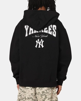 Spiritual wear Hippie style Majestic Athletic New York Yankees Champs Serial Mono Hoodie Black