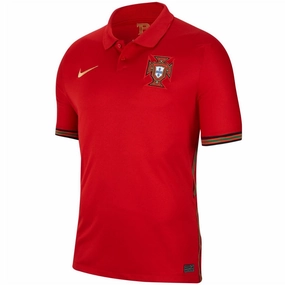 StretchMaterial Portugal national team Home soccer jersey 2021/22 - Nike