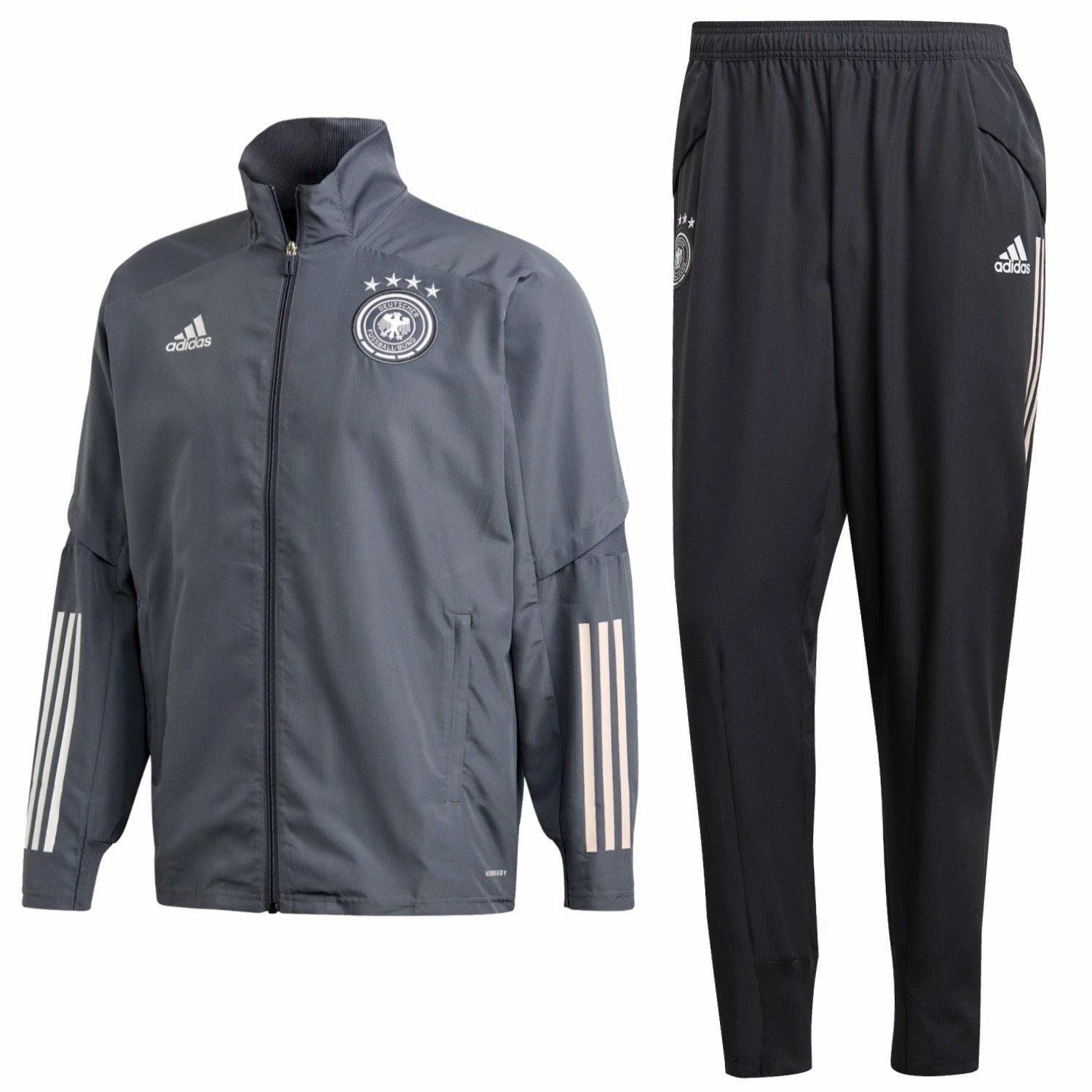 Germany grey presentation Soccer tracksuit 2020/21 - Adidas fantasy