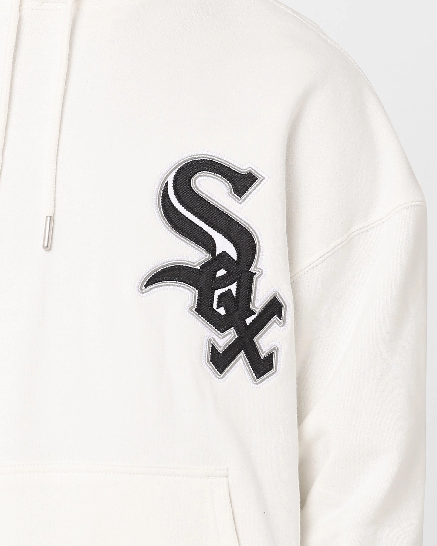 Majestic Athletic Chicago White Sox V Athletic Wordmark Oth Hoodie Vintage White beach scene Recharge