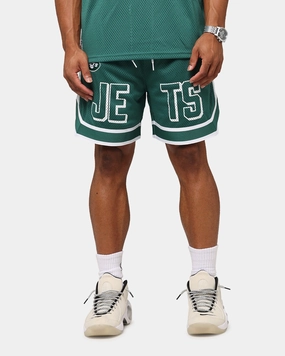 Elastic hem Minimal Fit New Era New York Jets NFL Graphic Shorts Emerald Green