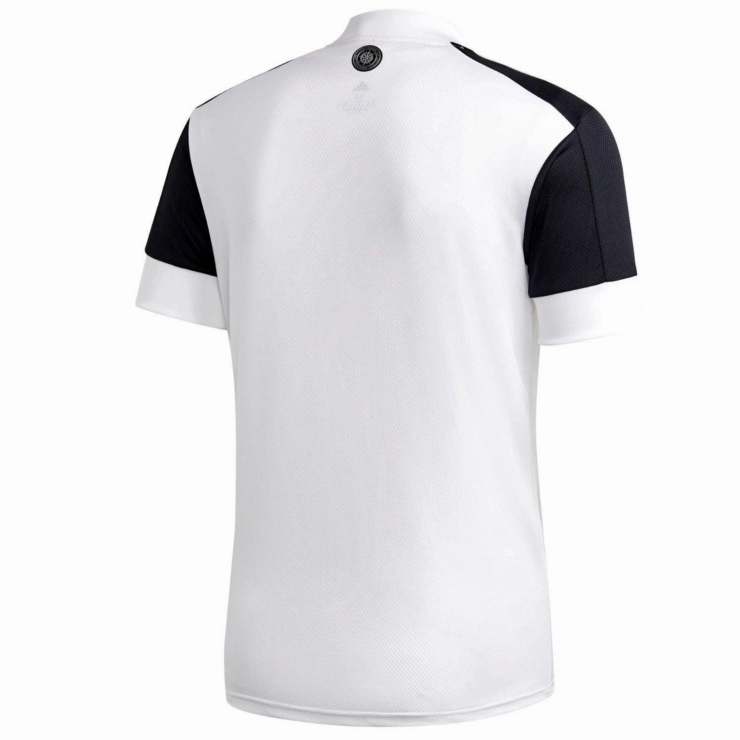 Round neckline Airflow Channel System Fulham FC Home soccer jersey 2020/21 - Adidas
