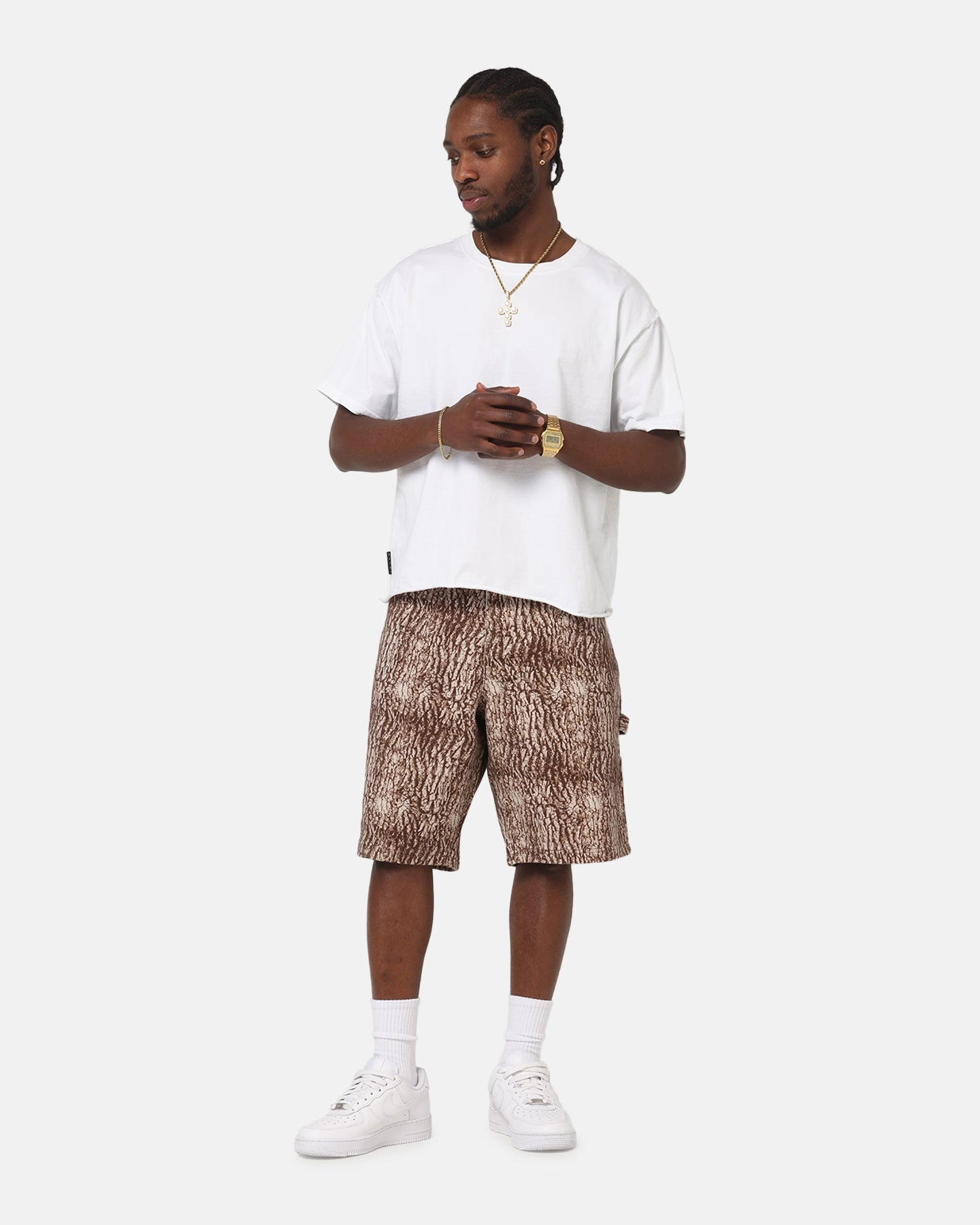 Lounge Wear Collectible Item Carre Carpenter Jorts Tree Bark