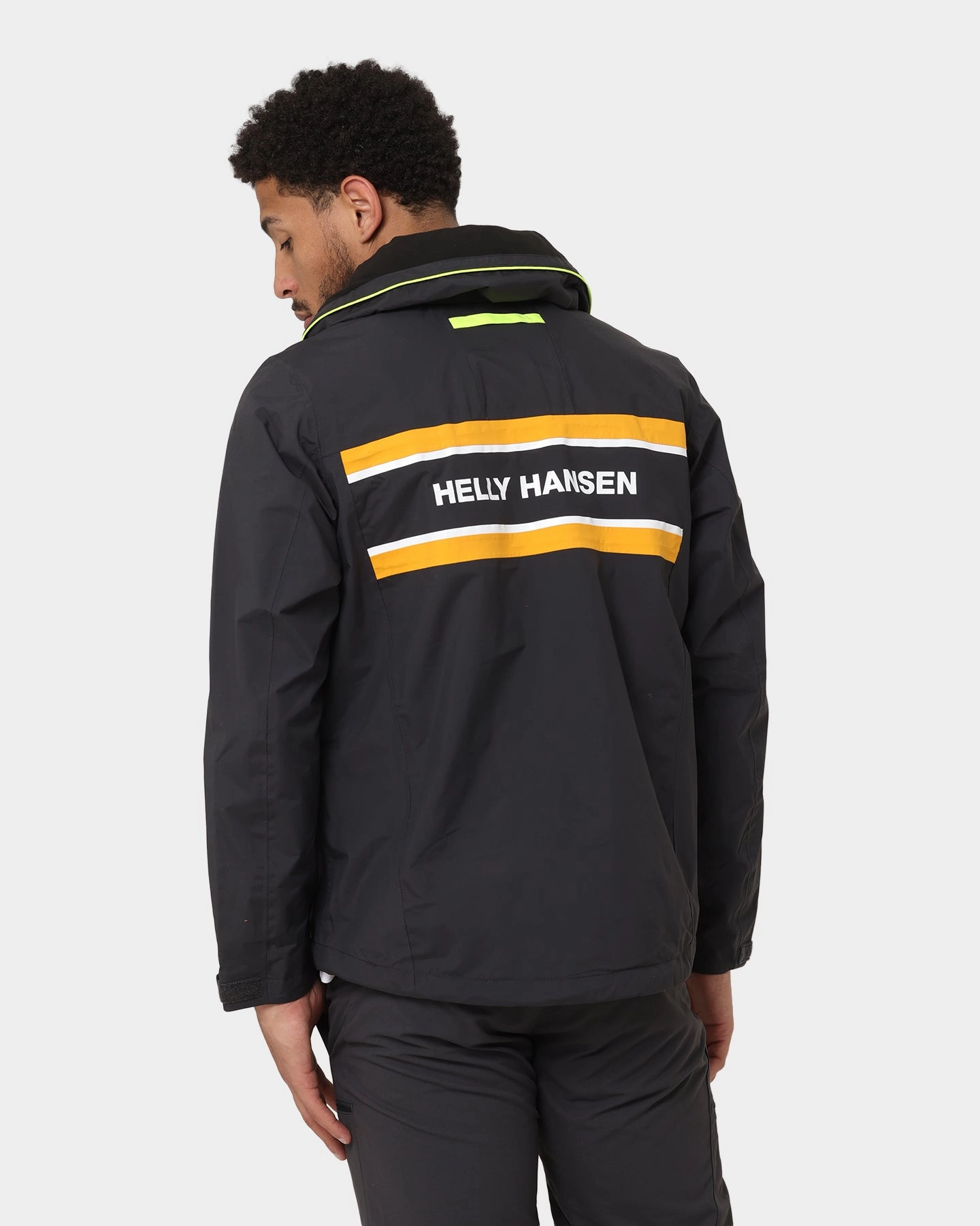 Helly Hansen Saltholm Jacket Ebony Multi Directional Stretch Forest