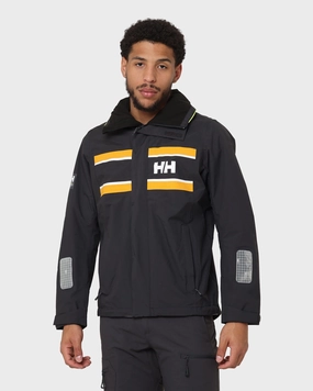 Detachable Hood Relax Helly Hansen Saltholm Jacket Ebony