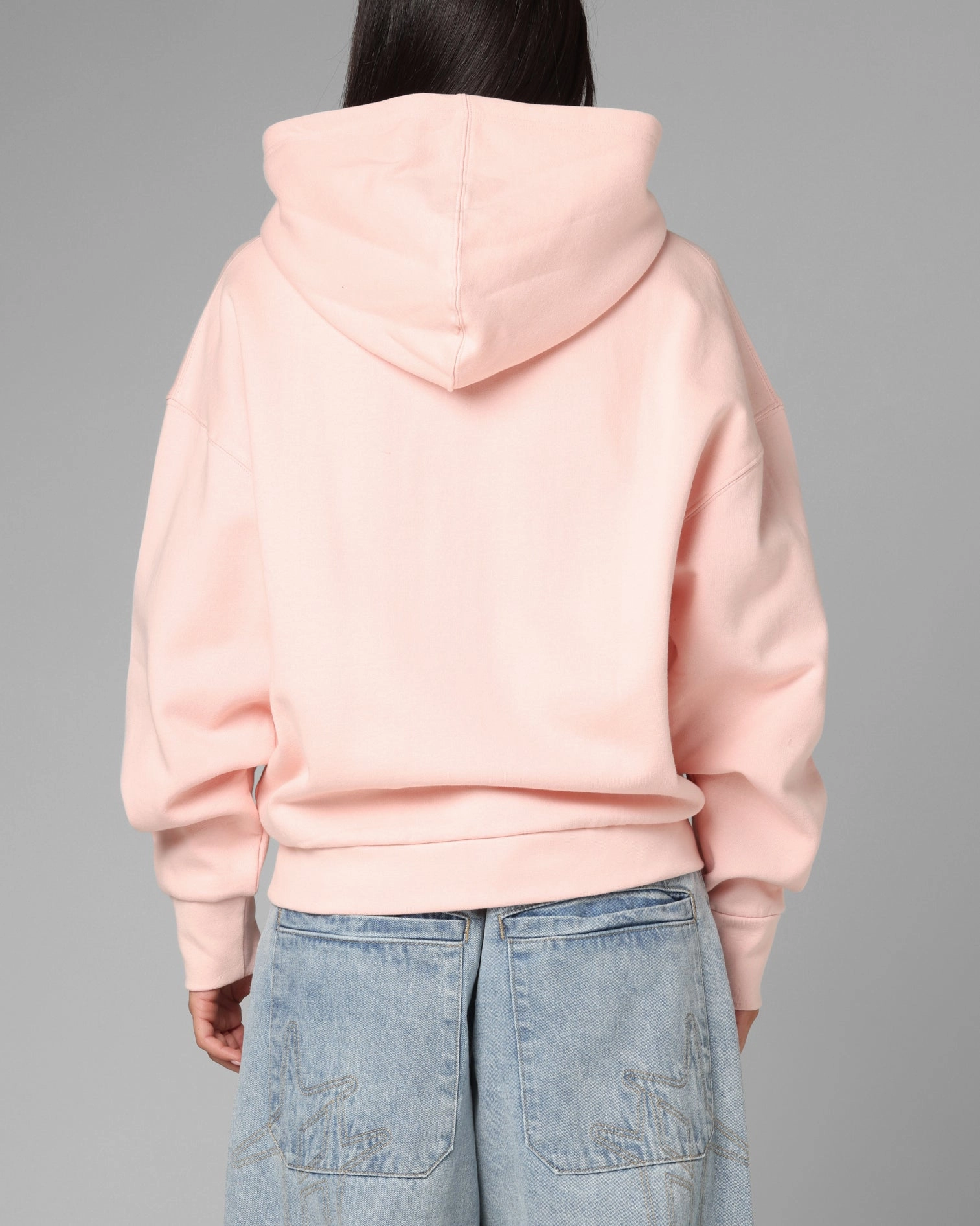Loiter Cosmos Zip Hoodie Pink Low Maintenance