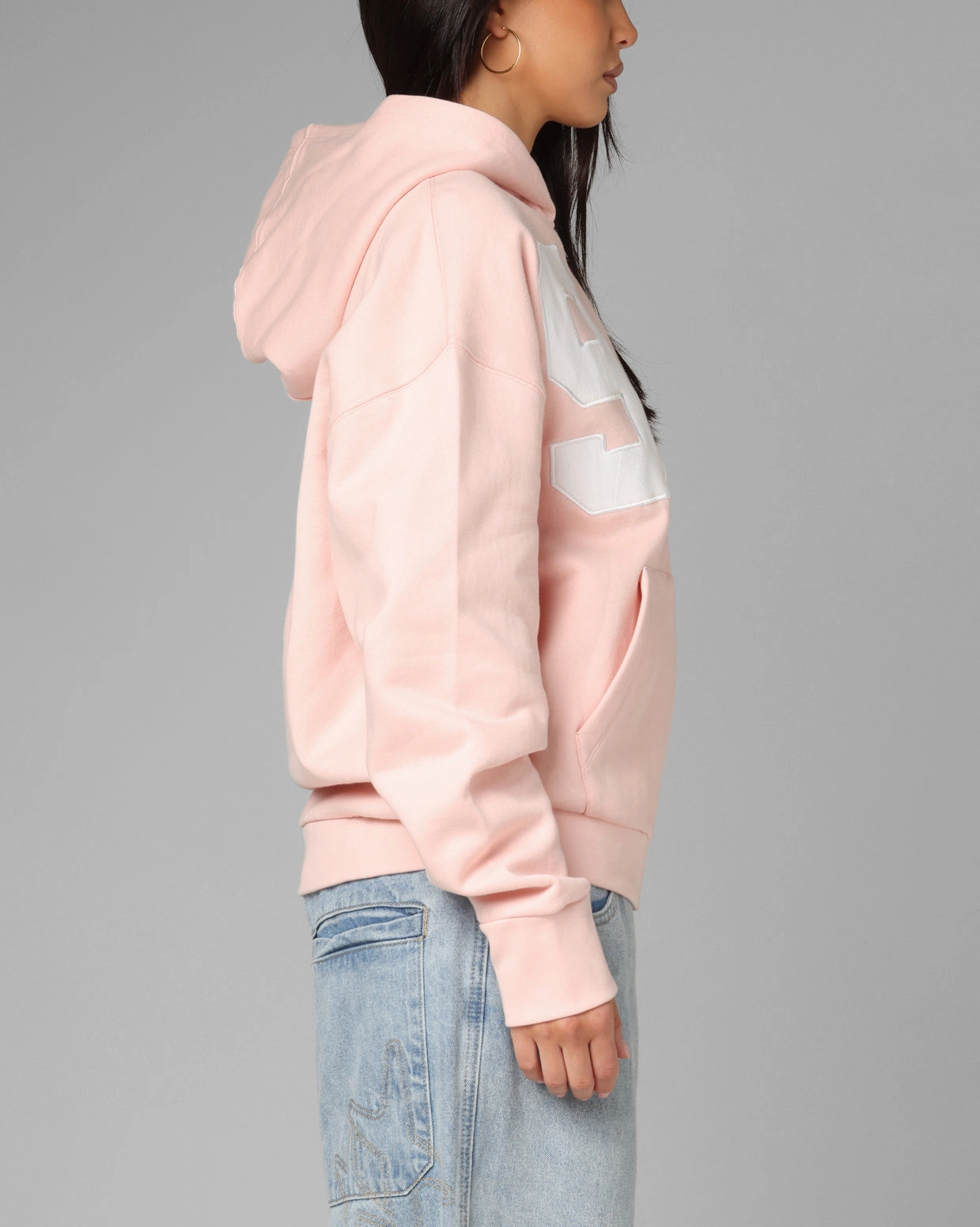 Loiter Cosmos Zip Hoodie Pink Propose