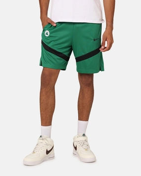 Nike Boston Celtics Dri-FIT Practice Icon  Shorts Clover/Black Retro Style On The Go