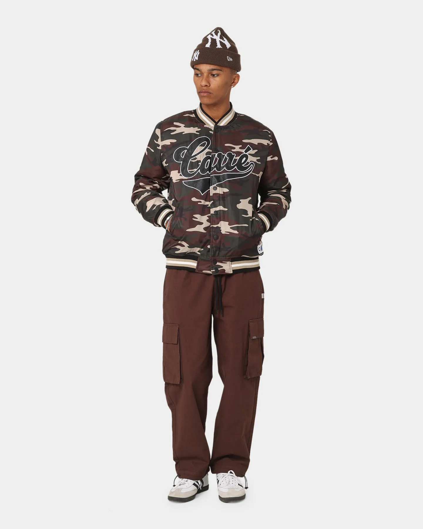 Lightweight Layer suitable for stage shows Carr?? PDB Varsity Jacket Camo