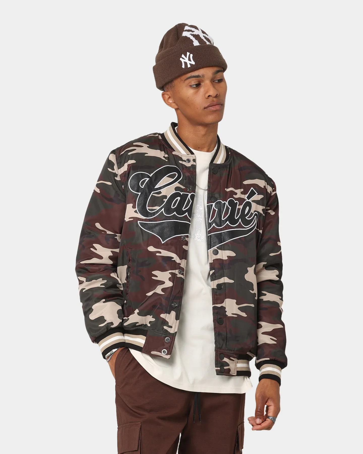 Sell Seasonal Wear Carr?? PDB Varsity Jacket Camo